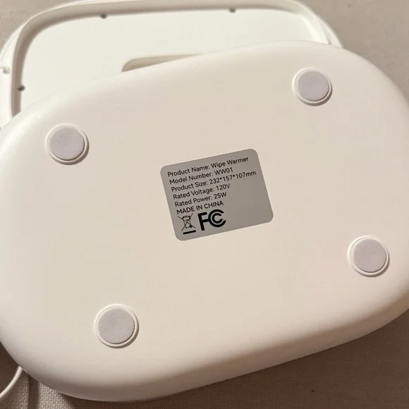 Momcozy White and Green Wipe Warmer - Picture 7 of 8